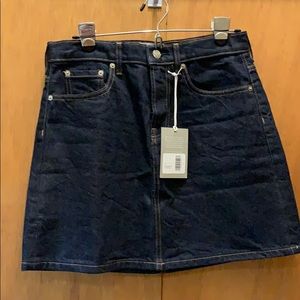 Everlane denim skirt NWT